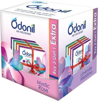 Odonil Air Freshner Mystic Rose Buy 3 Get 1 (30 Days) 200g
